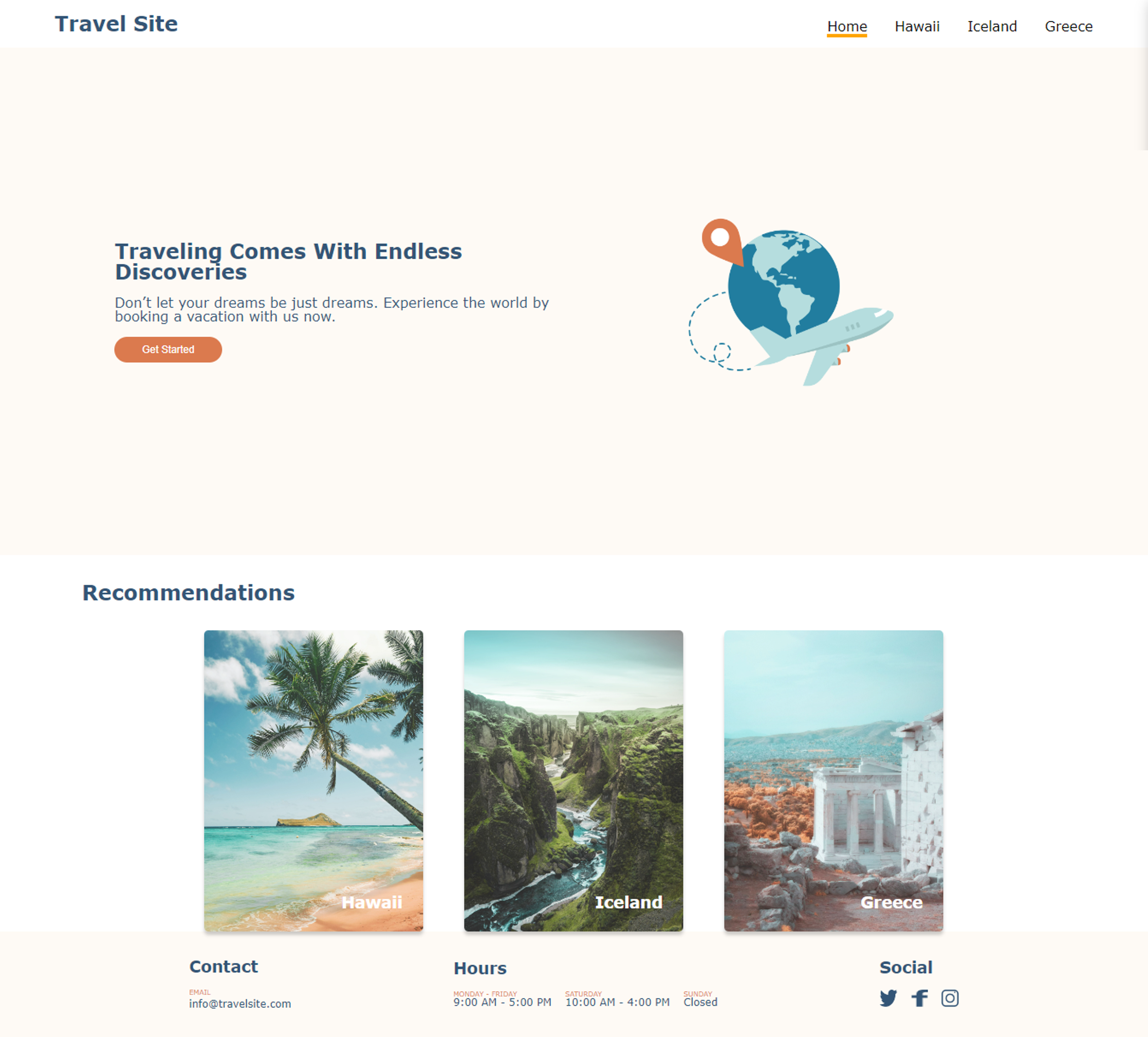 Travel Site